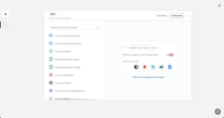 storychief social media scheduling