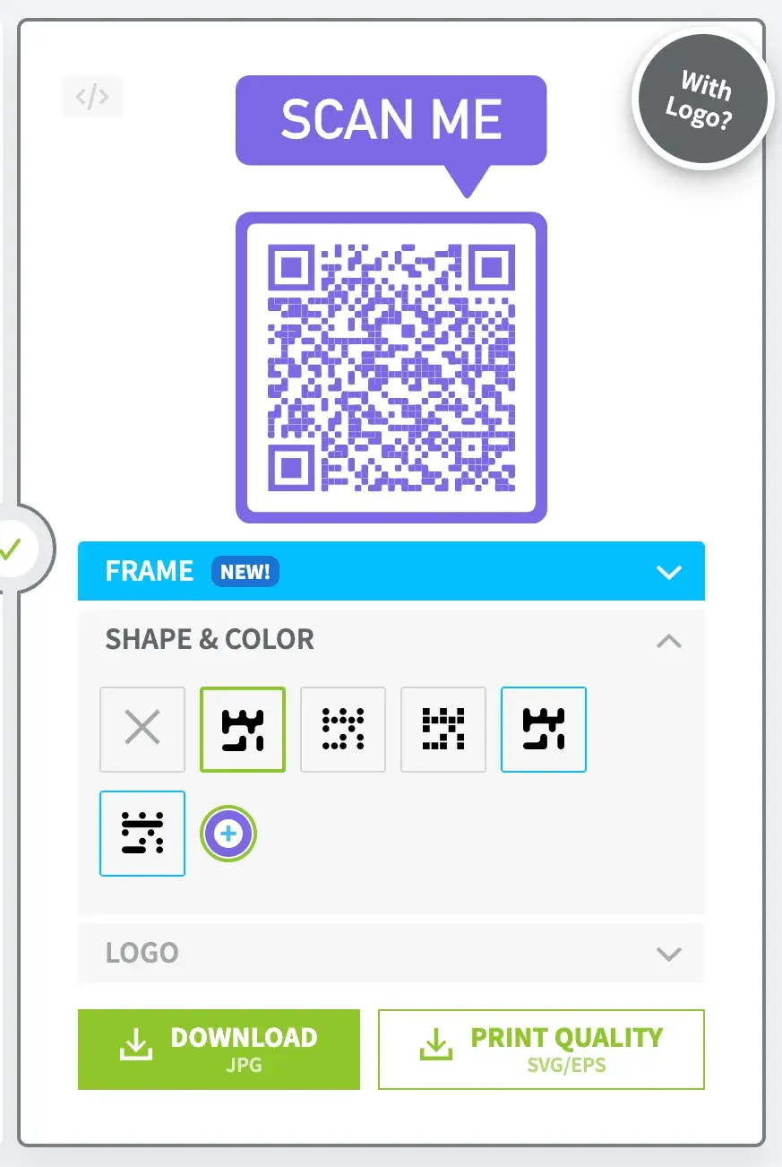 how to make a qr code, customize qr code