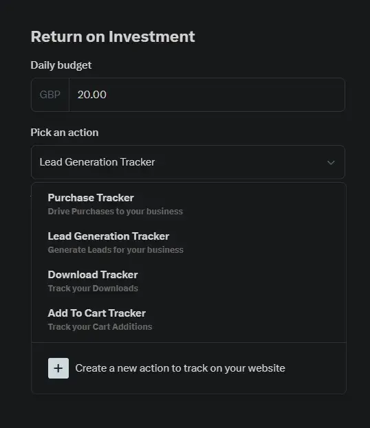 different action examples when boosting a post on x