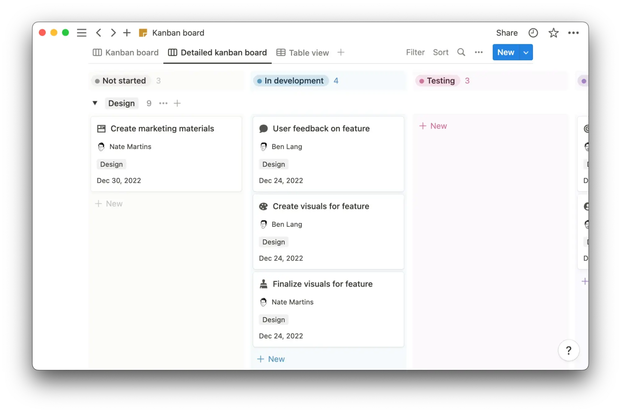 notion kanban board