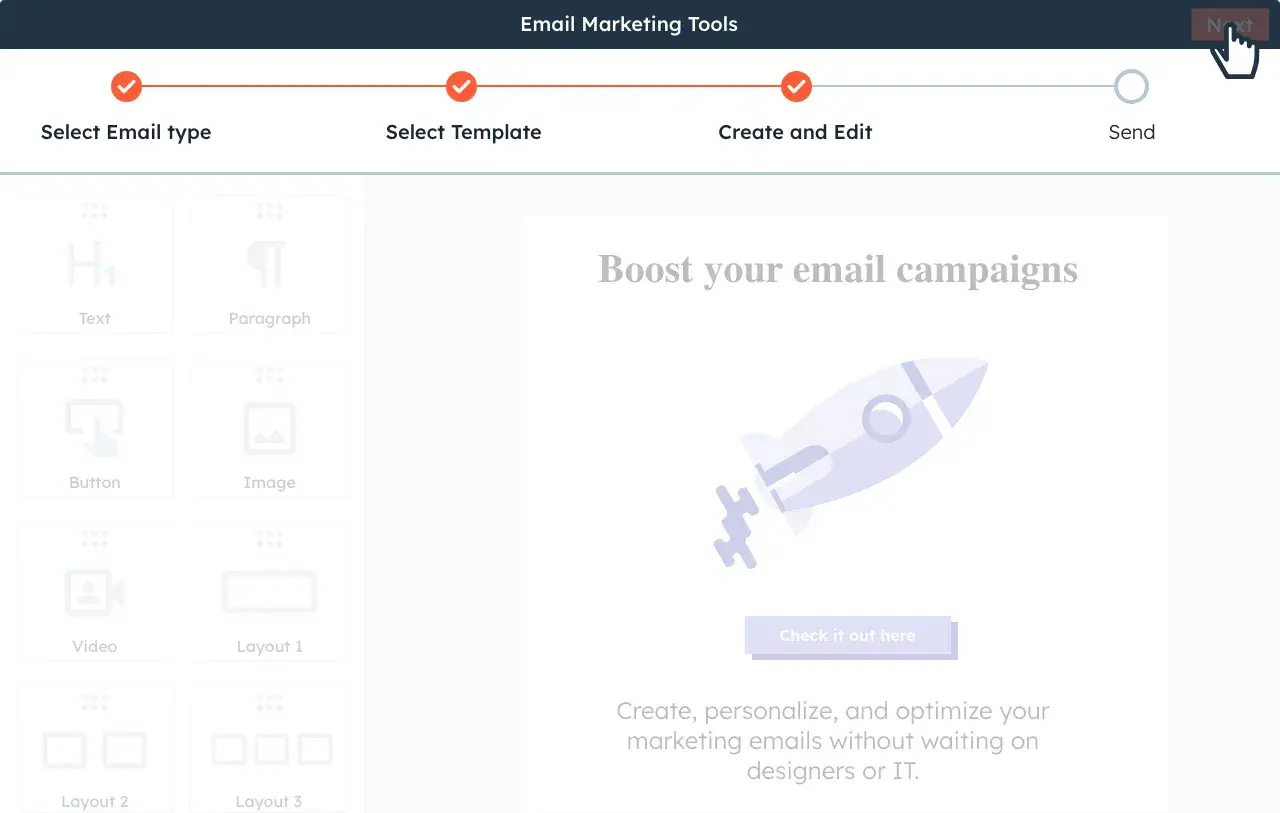 how to write a marketing email, hubspot email marketing service