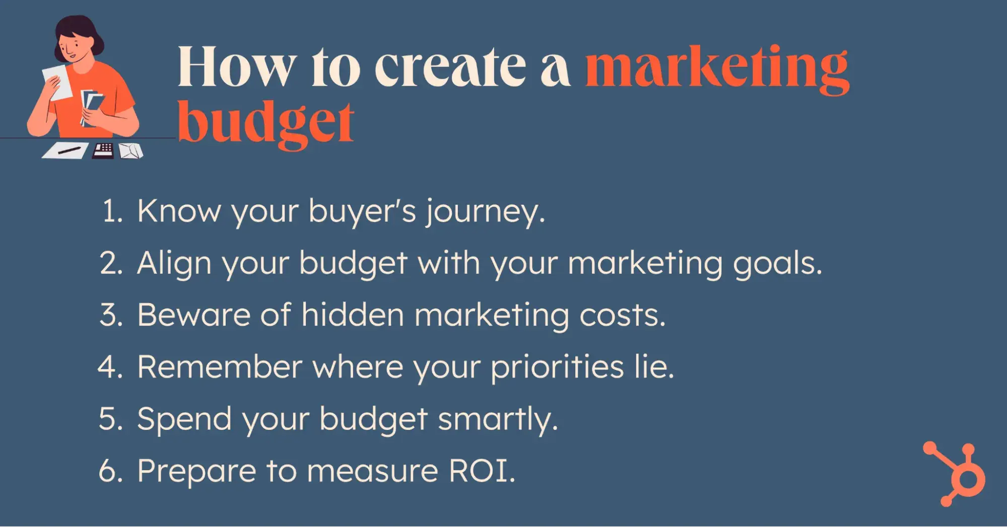 how to create a marketing budget