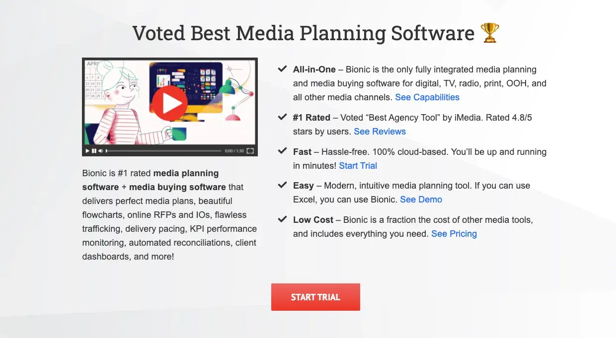 bionic is a media planning tool.