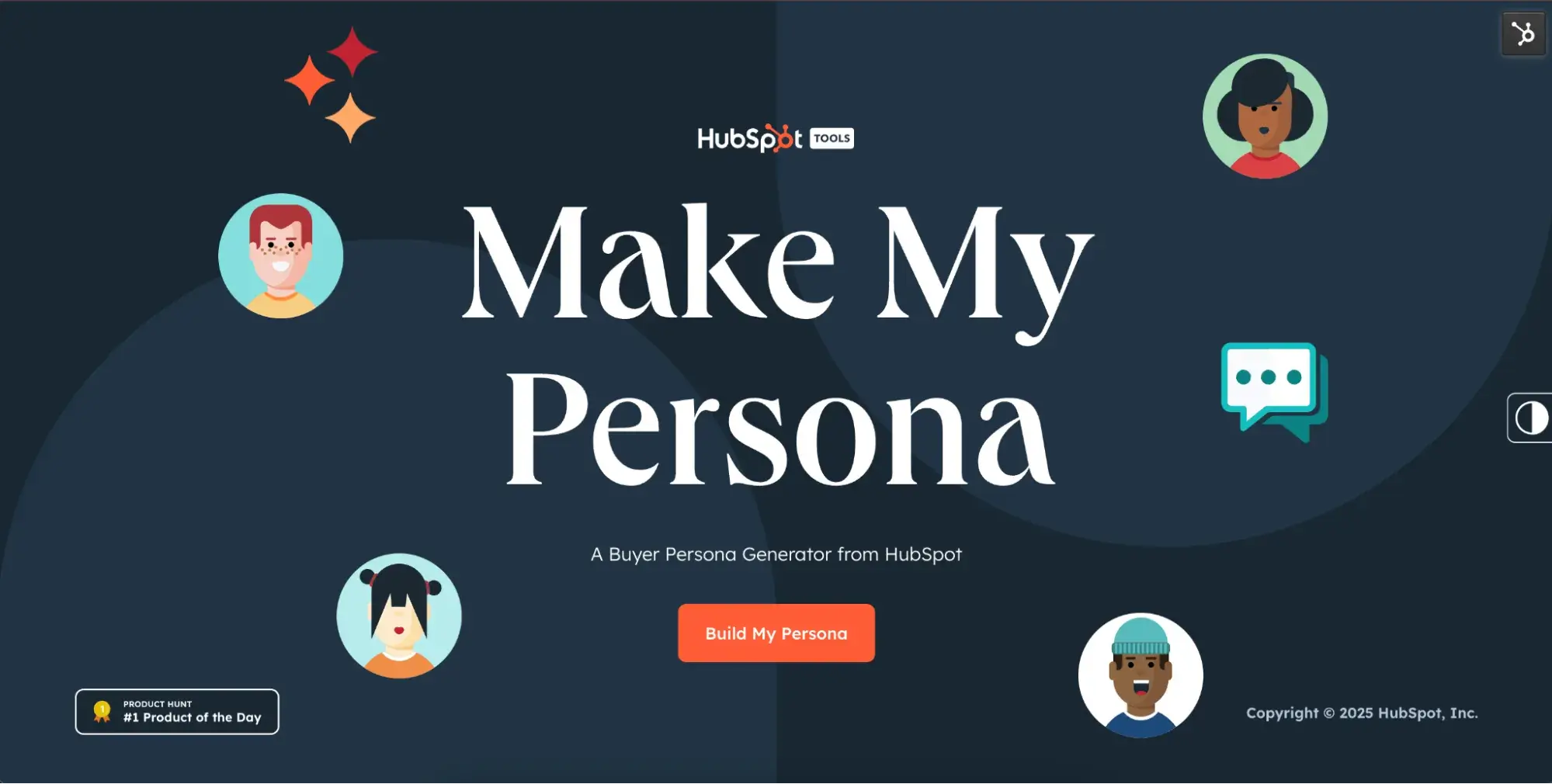 screenshot of buyer persona maker