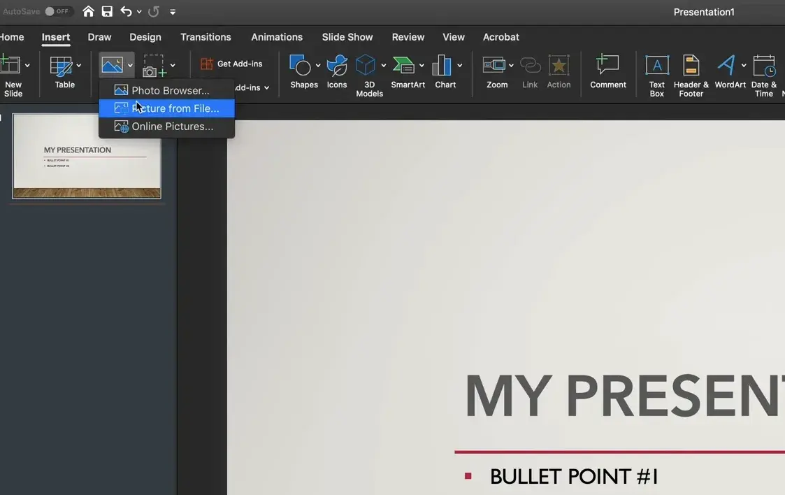 how to make a powerpoint slide