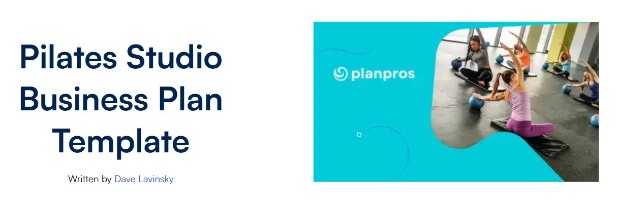 pilates studio business plan example, sample business plans