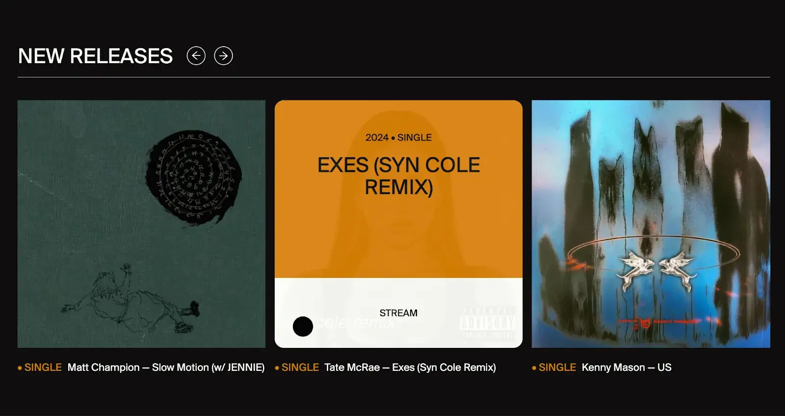 best website designs, rca records, best user interface webby winner