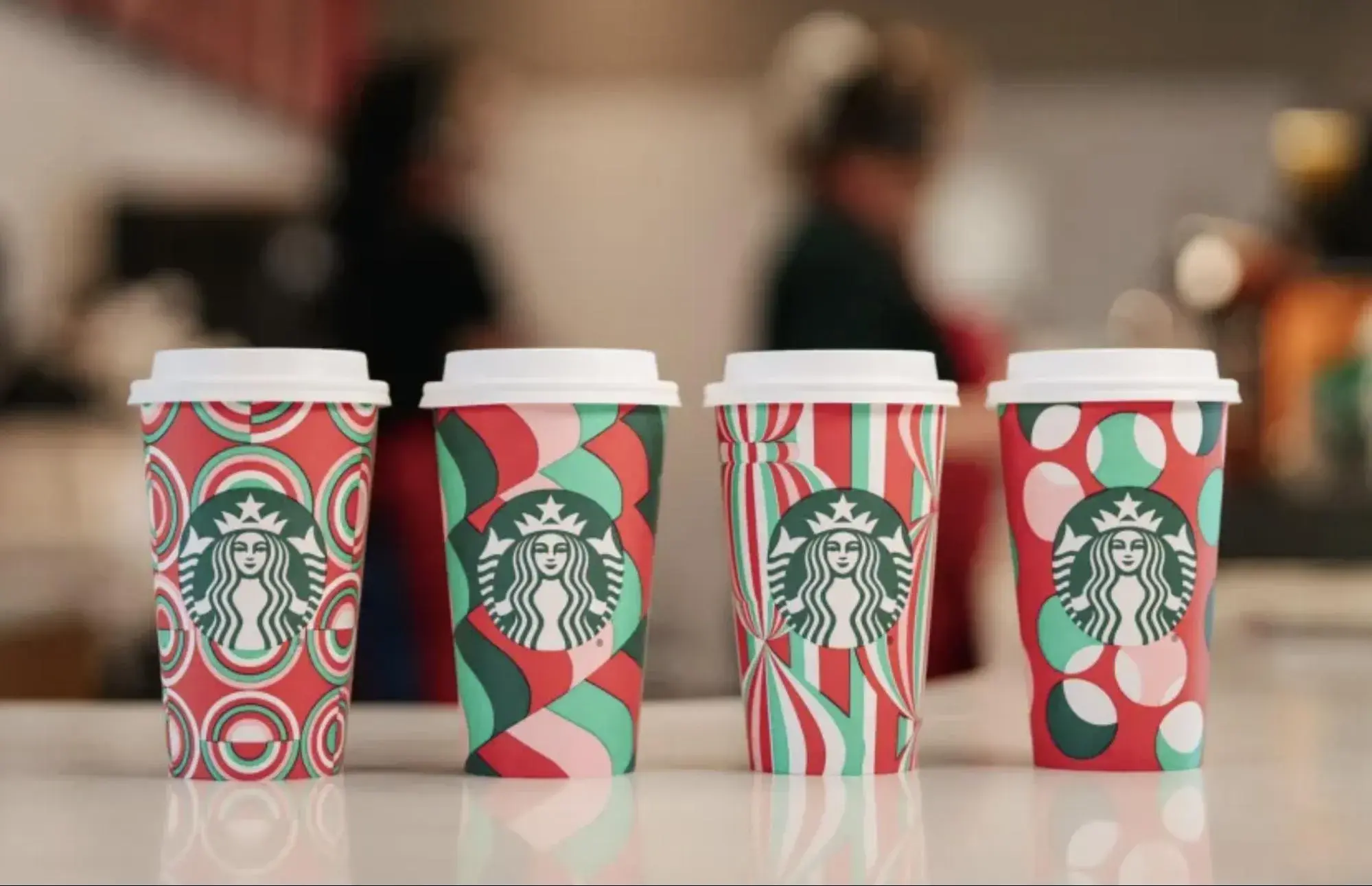 starbucks holiday cups