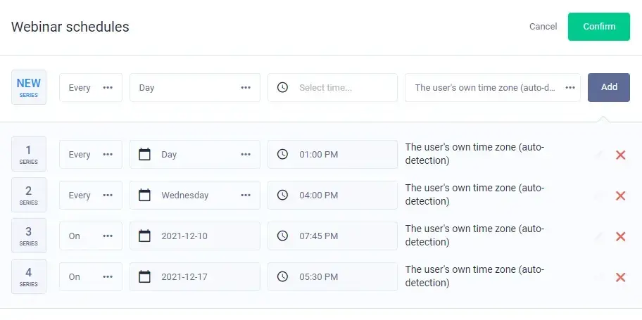 everwebinar is a b2b lead generation tool for scheduling webinars. https://home.everwebinar.com/