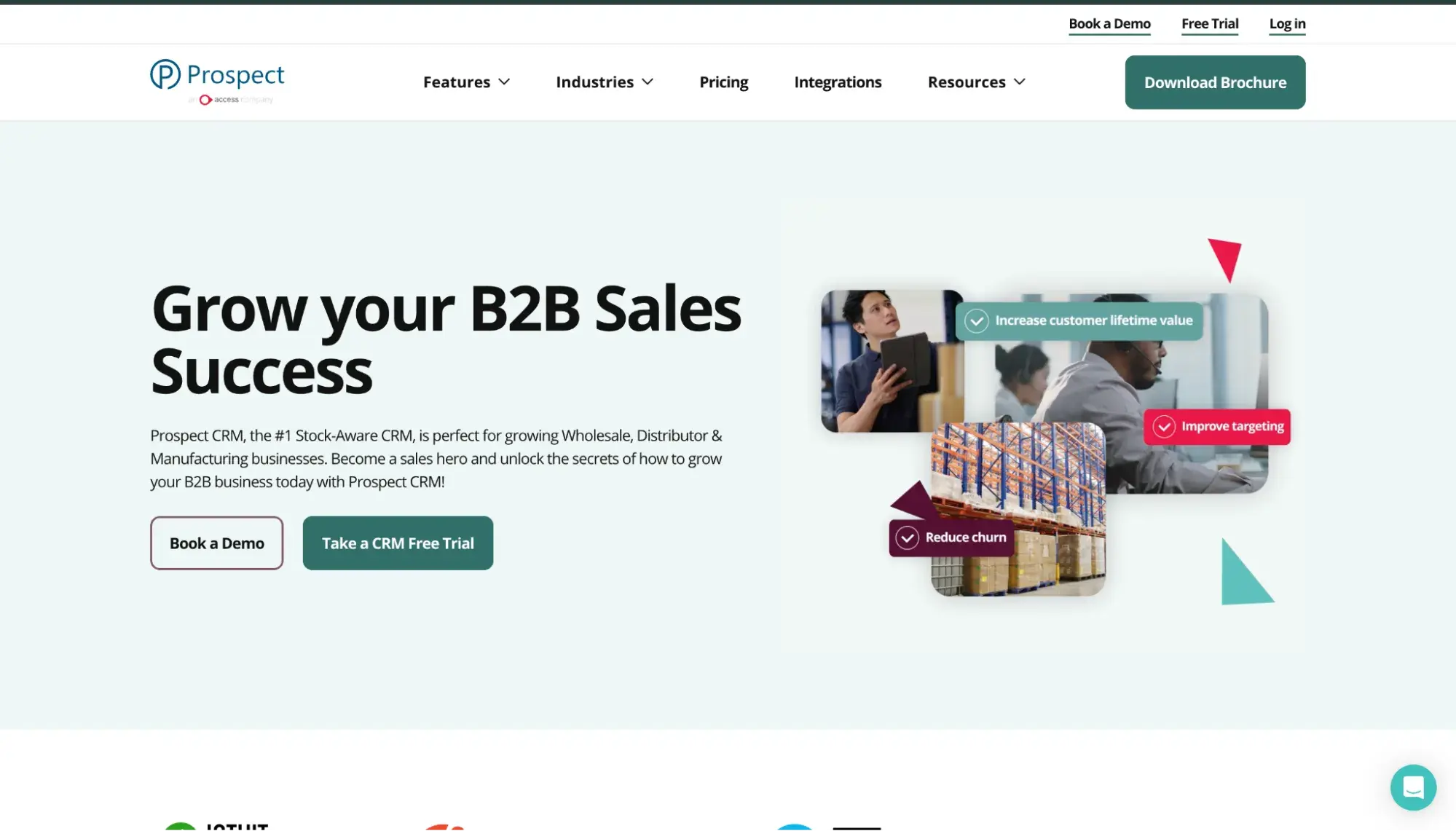 best crm for wholesalers: prospect crm